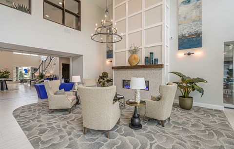 Community Room at Heron Ridge 62+ Apartments, Kissimmee, 34746